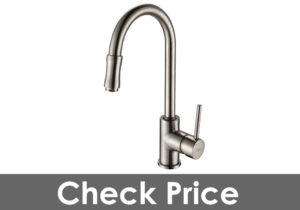 Kraus KPF-1622SN Single Lever Pull Down Kitchen Faucet Satin Nickel